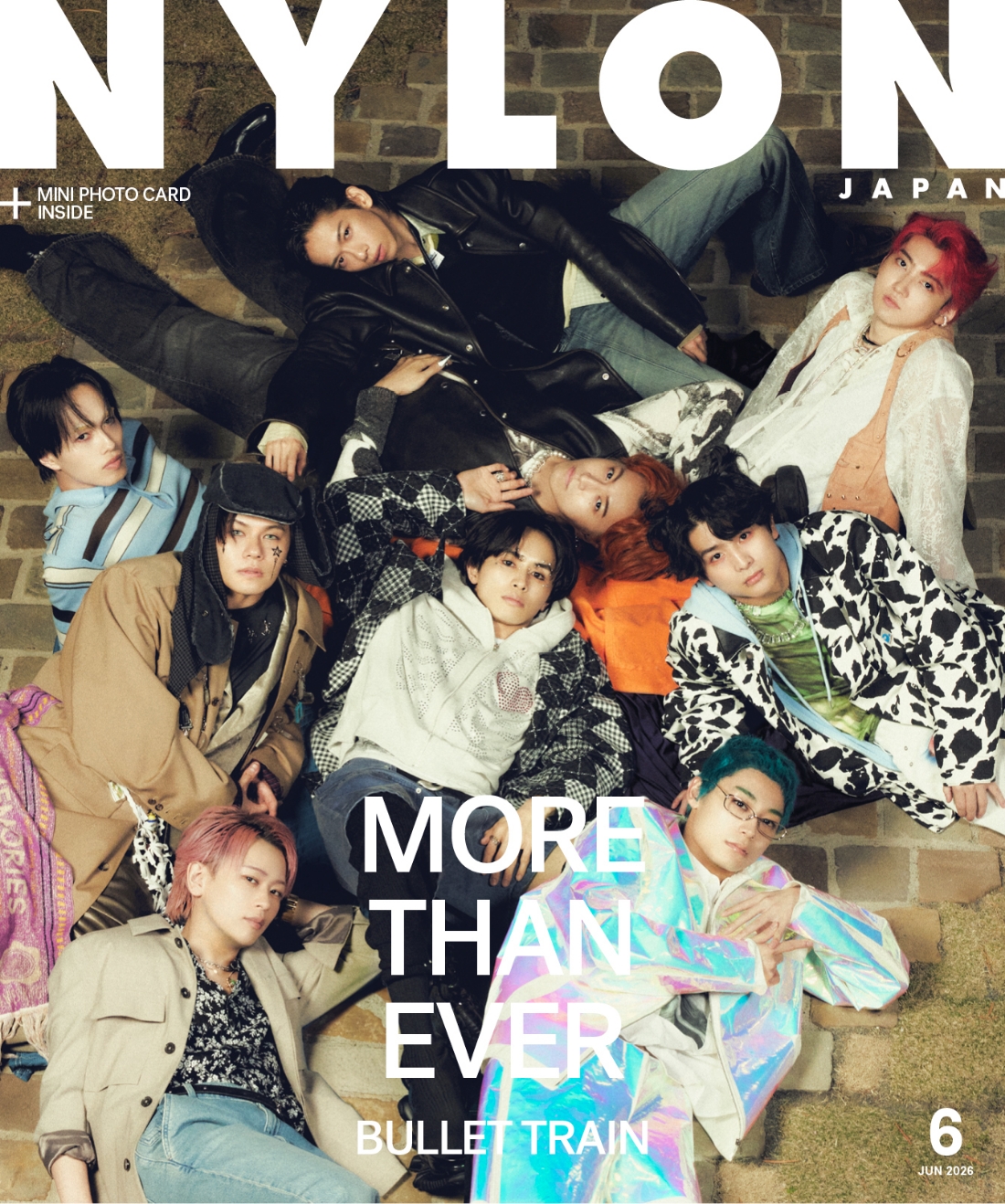 NYLON JAPAN2026年6月号 超特急
