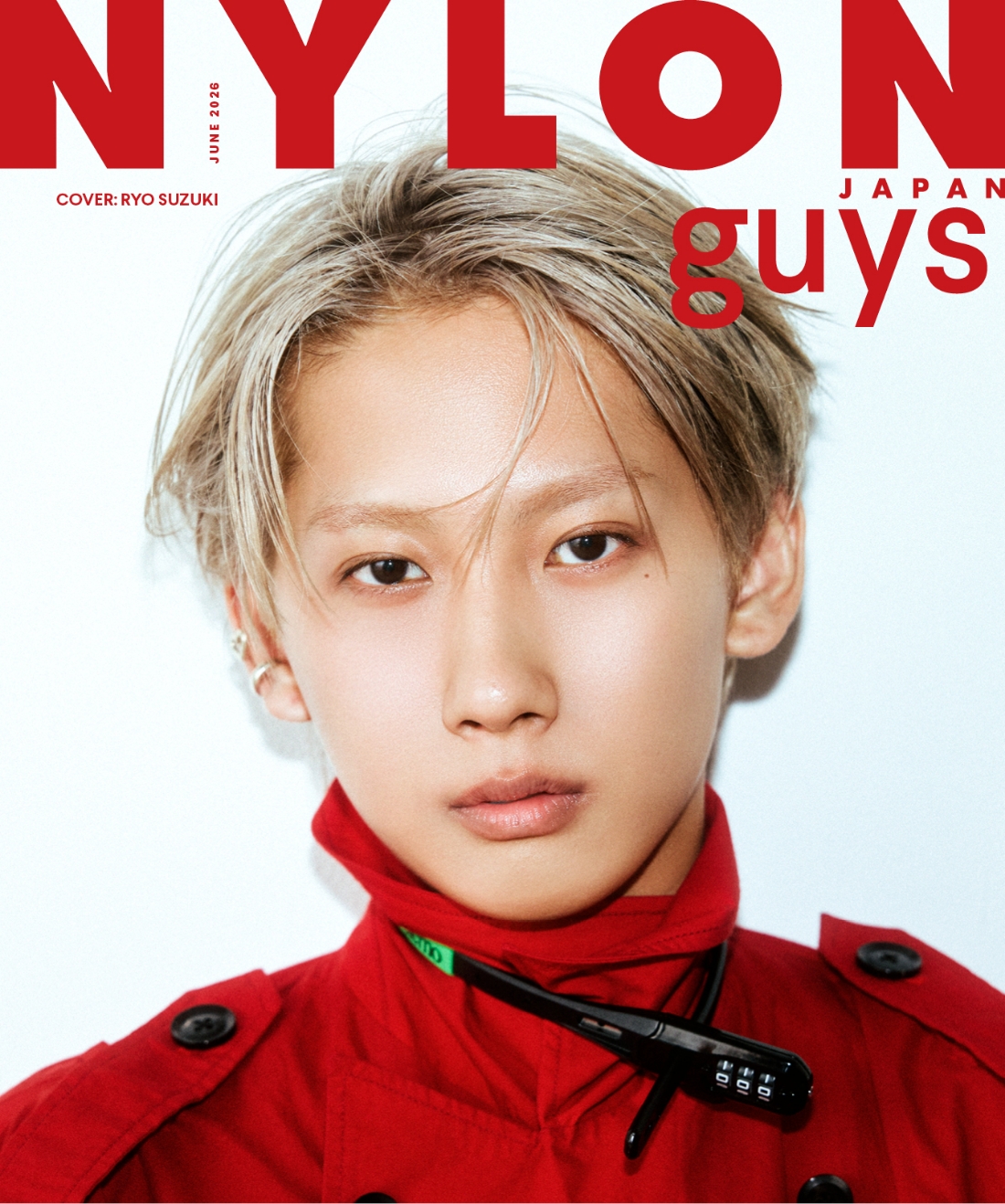 NYLON JAPAN2026年6月号 guys表紙 鈴木凌
