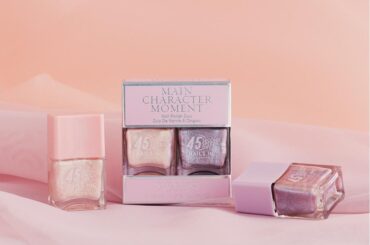 ネイルズ インク26年夏ネイル、“まるでオーロラ”ピンク＆パープルに煌めくネイルセット - ファッションプレス