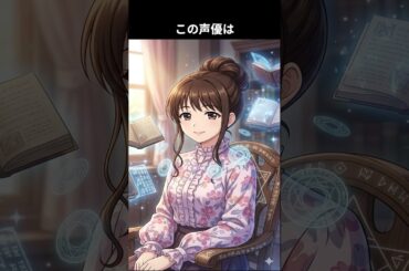 10代デビュー後にも様々な役に恵まれ、大人気Webラジオも20年を超えて、ずっと愛される中堅女性声優：この声優は誰でしょう #アニメ #雑学 #声優