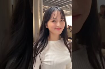 smileみんな笑って~♡#reels#japan#japanesegirls#osaka#usj#黒髪#ユニバーサルスタジオジャパン#ロング#ウェーブ#メイク#清井咲希#スターダストプロモーション