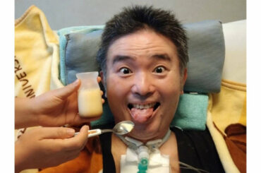 【ＡＬＳ闘病】声優・津久井教生さん　「口の中で味覚が分かるのが嬉しいのです♡」「食べるためには姿勢が大事なのです♡座位が保てるようにしていきます♪」　【ニャンちゅう】
