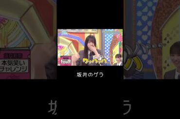 坂井のゲラ　#オードリー #日向坂46 #日向坂で会いましょう #坂井新奈