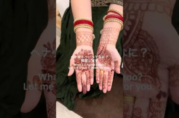 【インド】ヘナタトゥーってなに？解説します🇮🇳🪷✍️✨