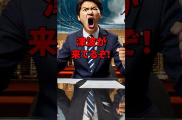 "津波が来てるぞ"突如絶叫するアナウンサー #海外の反応 #東日本大震災