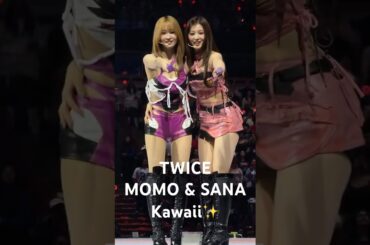 モモとサナ可愛すぎる🥰✨#TWICE #트와이스 #THISISFOR #MOMO #SANA #モモ #サナ #yesoryes #kpop