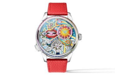 ルイ・ヴィトン“ハートやLOVE”が躍動する腕時計「タンブール タイコ アーティー・オートマタ」 - ファッションプレス