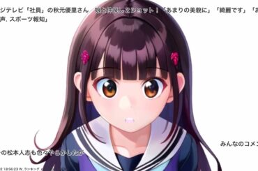 フジテレビ「社員」の秋元優里さん　娘と仲良し２ショット！「あまりの美貌に」「綺麗です」「お美しい」の声. スポーツ報知