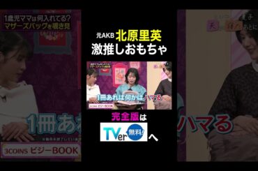 【夫が寝たあとに】元AKB北原里英 激推しおもちゃ  #夫が寝たあとに #藤本美貴 #ミキティ #横澤夏子#shorts