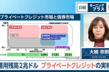 運用残高2兆ドル　プライベートクレジットの実相【日経モープラFT】