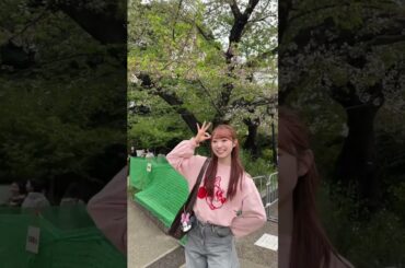 AKB48 山内瑞葵 “名残り桜”で“名残り桜”踊ってみた🌳🌸