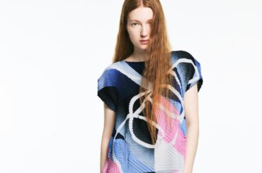 エイポック エイブル イッセイ ミヤケ＆デザインスタジオ「SOAR NY」グラフィックが躍動する服