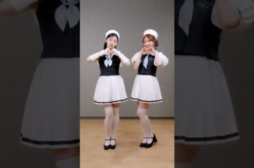 りったんとののかまるで🩵🤍 #中山莉子 #風見和香 #えびちゅう #えびラブ #すギルティ