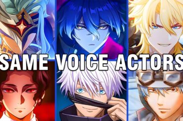 Genshin Impact Nod-Krai Characters Japanese Dub Voice Actors Seiyuu Same Anime Characters