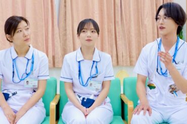 ROIROM 本多大夢、齊藤京子の後輩に！ヒコロヒー「もう少し不細工でも良かった」／ナース専科 転職CM＋インタビュー