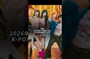 2026年に20歳になるK-POP女性アイドル