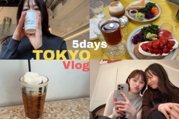 【vlog】休んで休んでちょっと働く5日間🪡