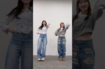 金川紗耶と田村真佑のダンス 260413 ♪幸せって。/Crystal Kay