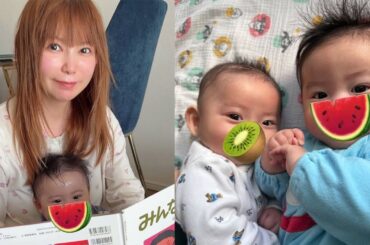 中川翔子 生後6ヵ月双子の弟 初めてのつかまり立ちショットを公開!小さな足で床を踏みしめ懸命に立つ愛らしい姿に「成長がはやい!」と反響