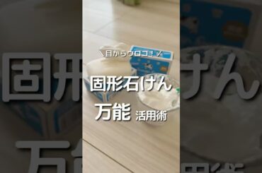 目からウロコ！固形石けん万能活用術！