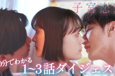 ドラマＤｉＶＥ「子宮恋愛」１０分でわかる！第１話～第３話ダイジェスト