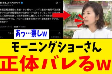 【衝撃】モーニングショー・左翼弁護士さん、“ある一言”で全てバレてしまった結果がコチラwww