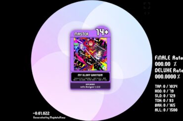 [maimai創作譜面] MY GLORY WANTED!!! / Kijibato/R.B.P. [九條 楓(CV：佳村 はるか)、逢坂 茜(CV：大空 直美)、珠洲島 有栖(CV：長縄 まりあ)]