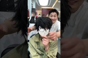 我將循我本心 尋找未來 #雨宮蓮 #女神異聞錄5 #男生髮型 #蘭考格調二次元理髮店