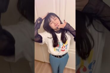 家にある派手な服集めたのに、今これ。本当に可愛い振り付けで踊りたくなっちゃう！#橘美來 #dayre #halca さん #あほっとぽていと