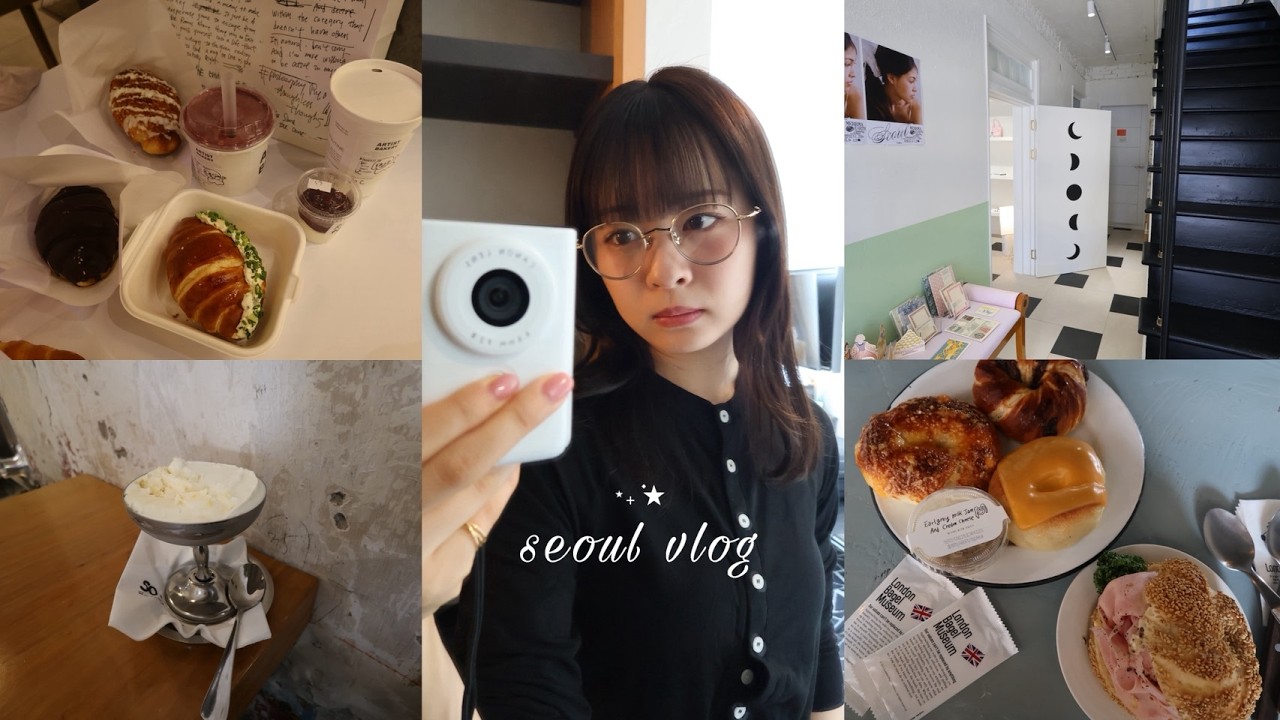 【莉子旅】seoul vlog ⟡⁺ ESFJの韓国旅🇰🇷