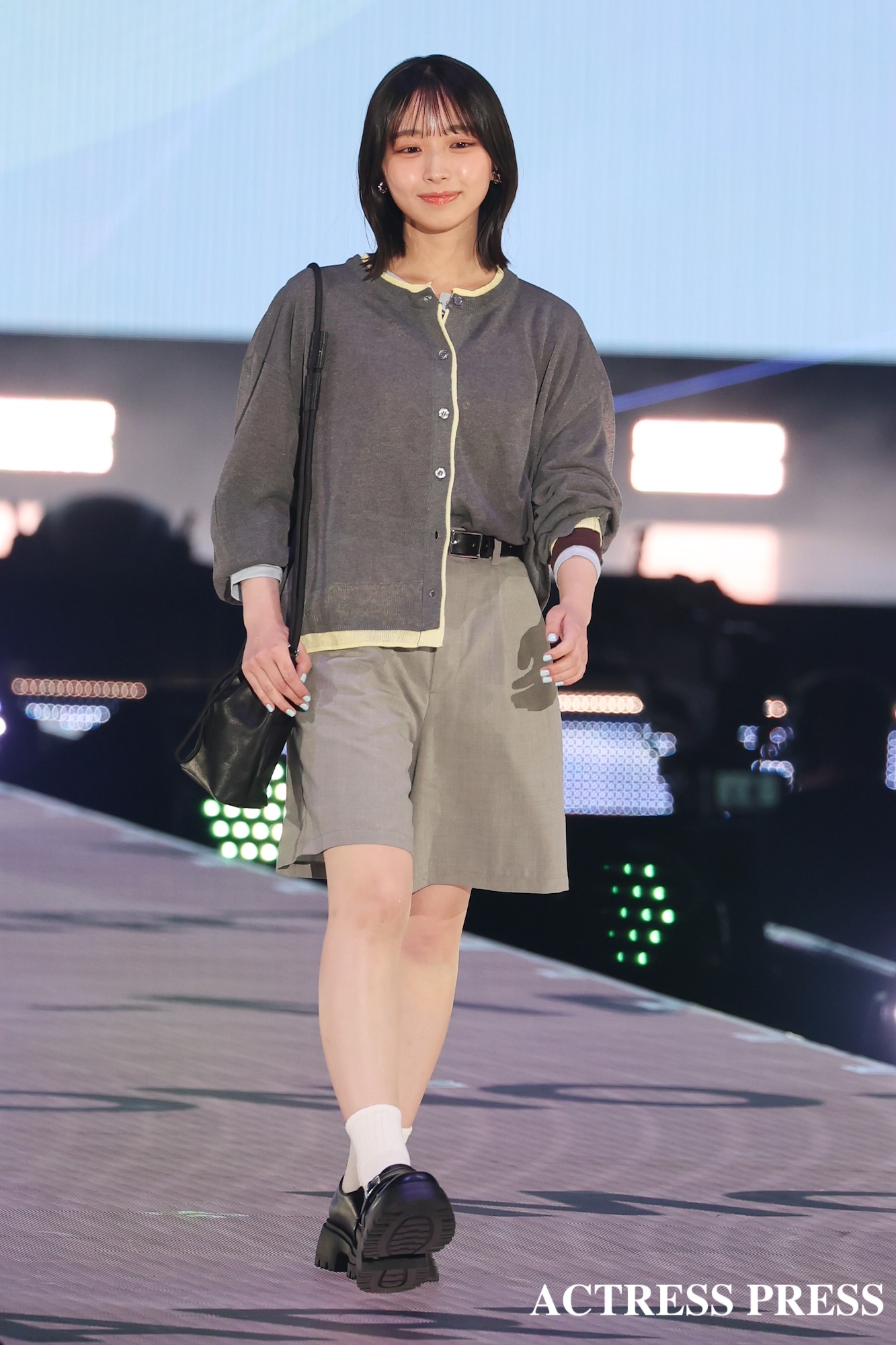 大野愛実（日向坂46）／2026年4月18日、国立代々木競技場第一体育館にて開催の『Rakuten GirlsAward 2026 SPRING/SUMMER』撮影：ACTRESS PRESS編集部