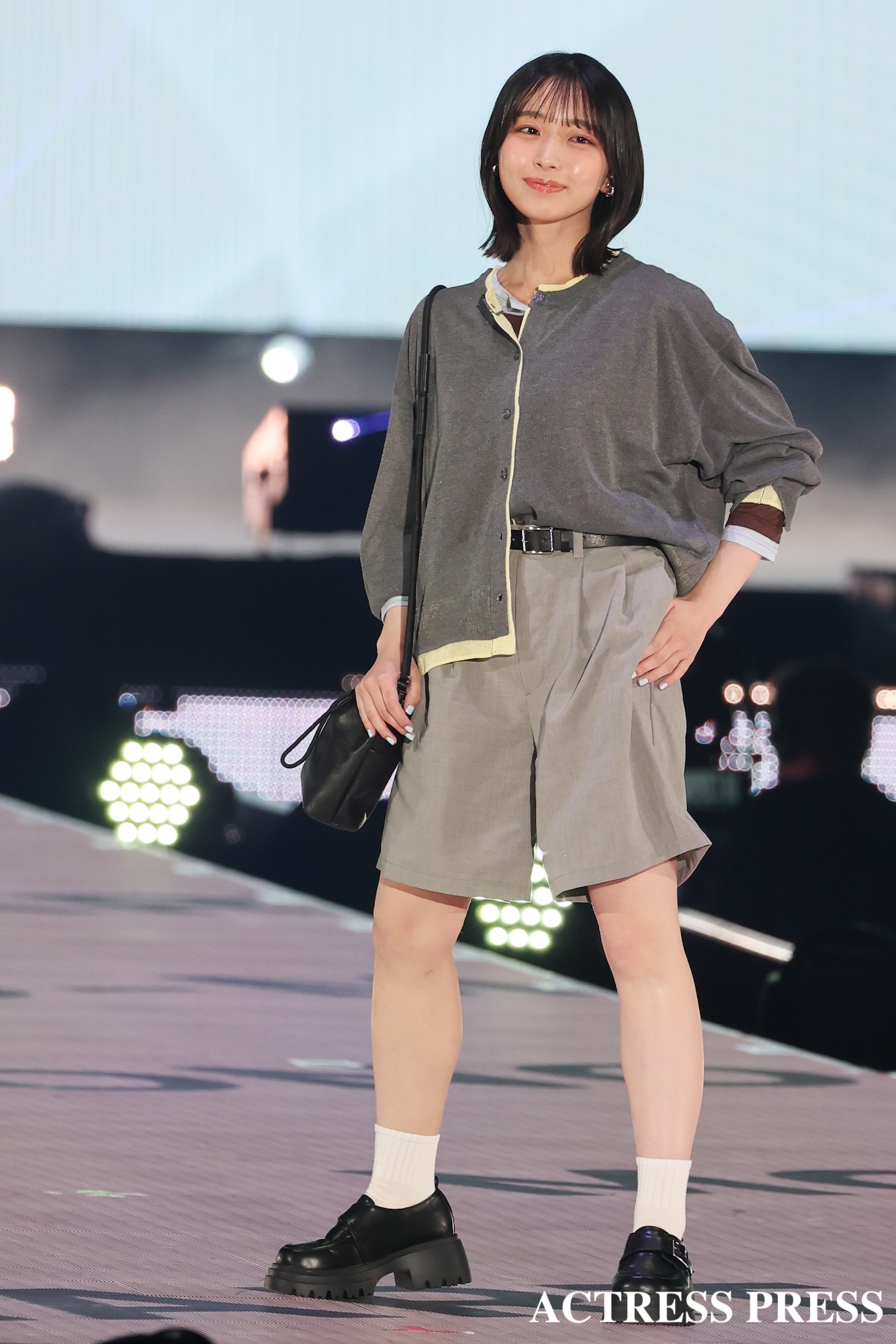 大野愛実（日向坂46）／2026年4月18日、国立代々木競技場第一体育館にて開催の『Rakuten GirlsAward 2026 SPRING/SUMMER』撮影：ACTRESS PRESS編集部