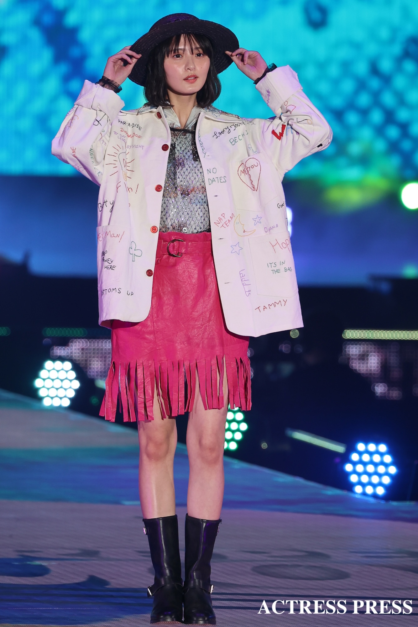 遠藤さくら（乃木坂46） ／2026年4月18日、国立代々木競技場第一体育館にて開催の『Rakuten GirlsAward 2026 SPRING/SUMMER』撮影：ACTRESS PRESS編集部