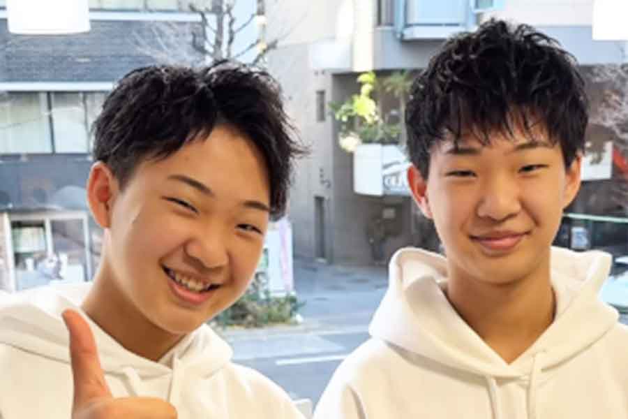 一見似ているようで細部に違いを持たせ、各々の個性を際立たせた兄弟【出典：インスタグラム（yokkoi_beautician）よりスクリーンショット】