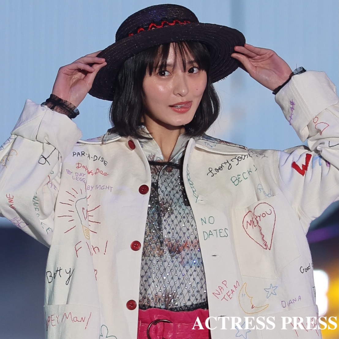 遠藤さくら（乃木坂46） ／2026年4月18日、国立代々木競技場第一体育館にて開催の『Rakuten GirlsAward 2026 SPRING/SUMMER』撮影：ACTRESS PRESS編集部