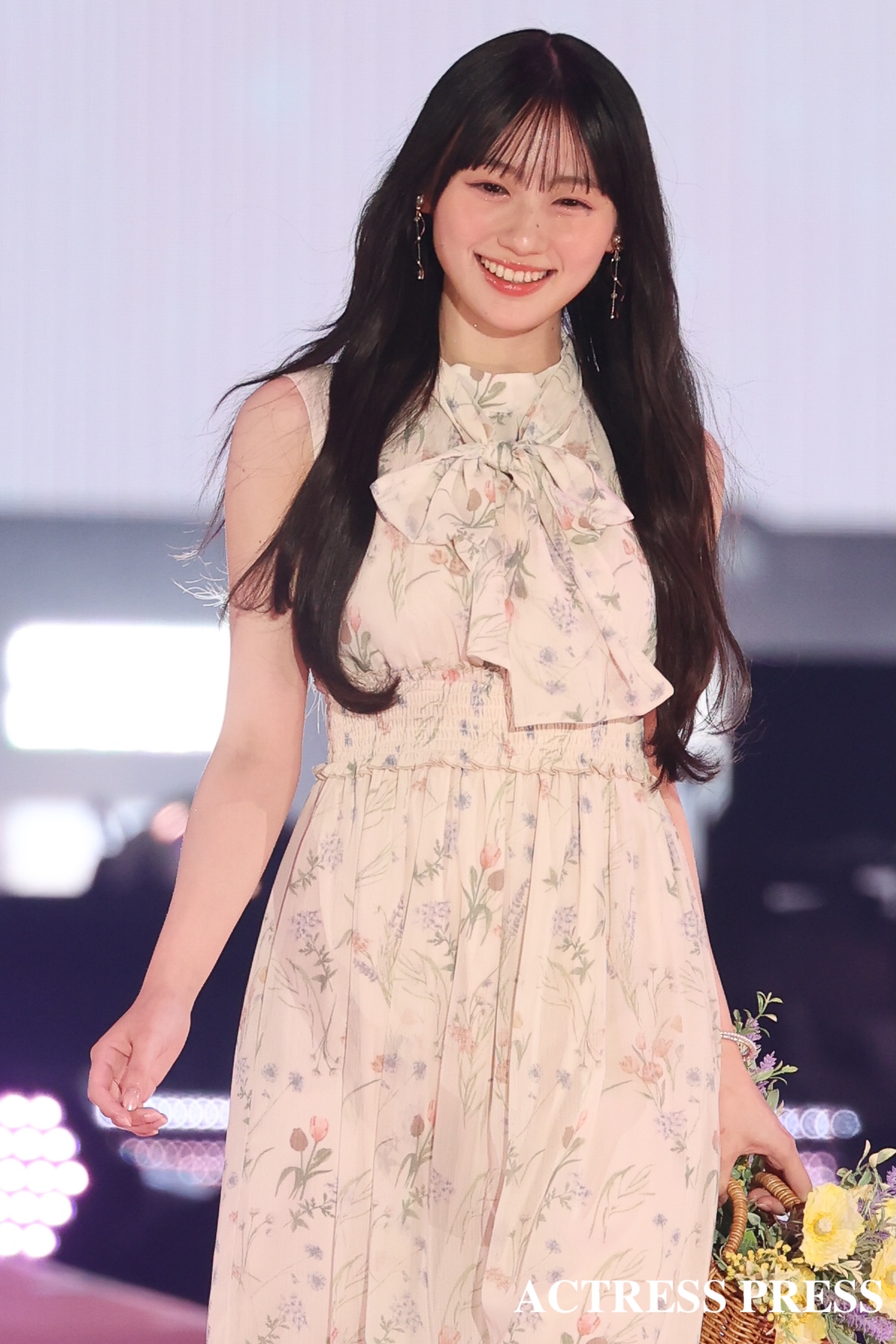 川﨑桜（乃木坂46） ／2026年4月18日、国立代々木競技場第一体育館にて開催の『Rakuten GirlsAward 2026 SPRING/SUMMER』撮影：ACTRESS PRESS編集部