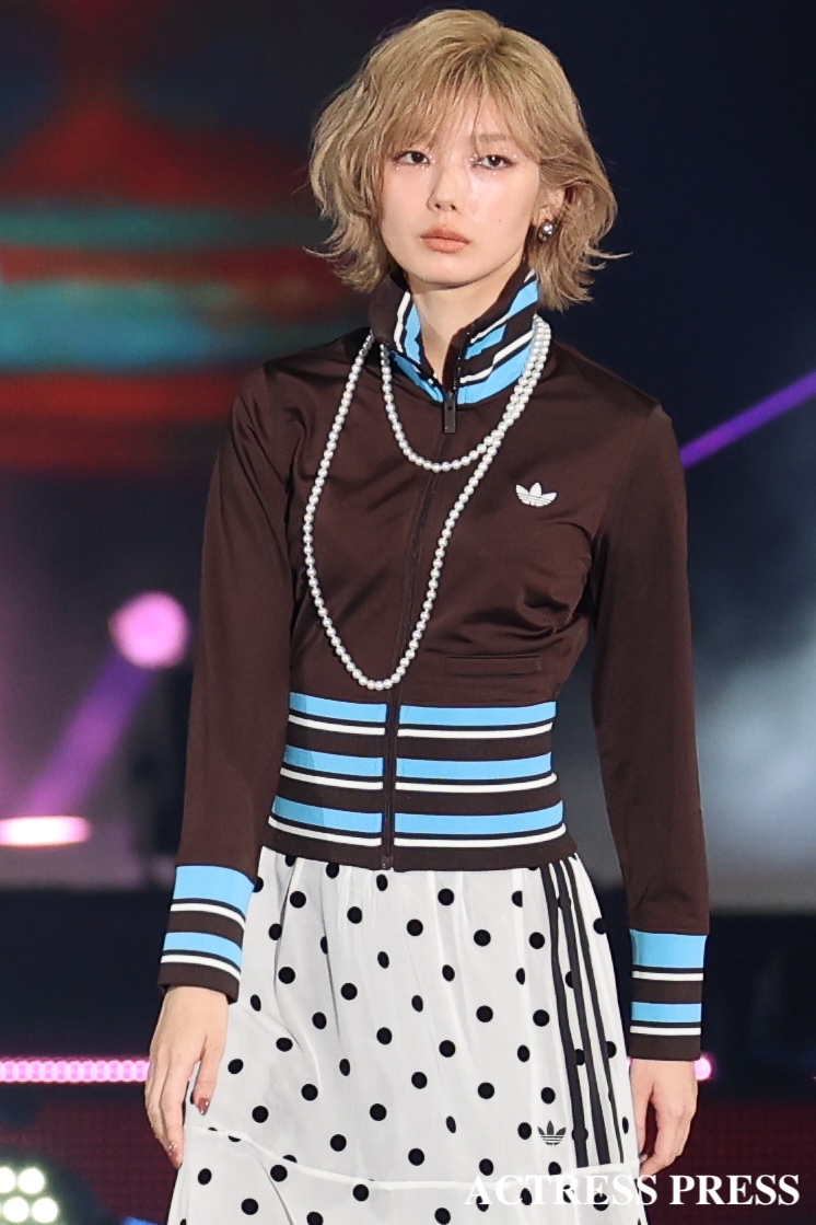 藤吉夏鈴　櫻坂46 ／2026年4月18日、国立代々木競技場第一体育館にて開催の『Rakuten GirlsAward 2026 SPRING/SUMMER』撮影：ACTRESS PRESS編集部