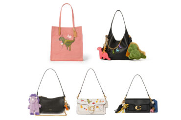 コーチ｜恐竜の「レキシー」が主役のカプセルコレクションを展開、ステッカー風デザインのバッグやぬいぐるみバッグチャームなど | Oggi.jp