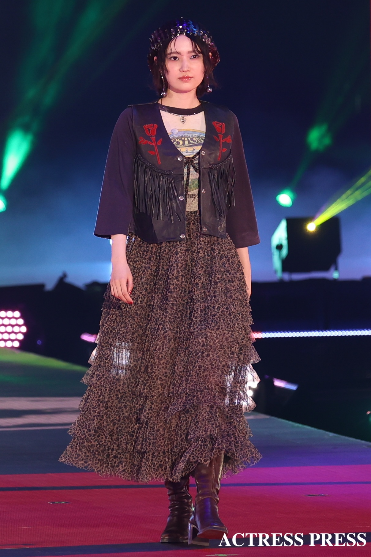 的野美青　櫻坂46 ／2026年4月18日、国立代々木競技場第一体育館にて開催の『Rakuten GirlsAward 2026 SPRING/SUMMER』撮影：ACTRESS PRESS編集部