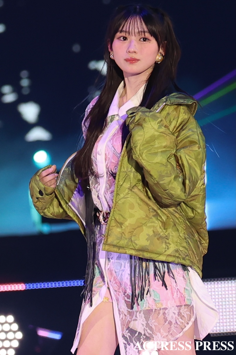 川﨑桜（乃木坂46） ／2026年4月18日、国立代々木競技場第一体育館にて開催の『Rakuten GirlsAward 2026 SPRING/SUMMER』撮影：ACTRESS PRESS編集部