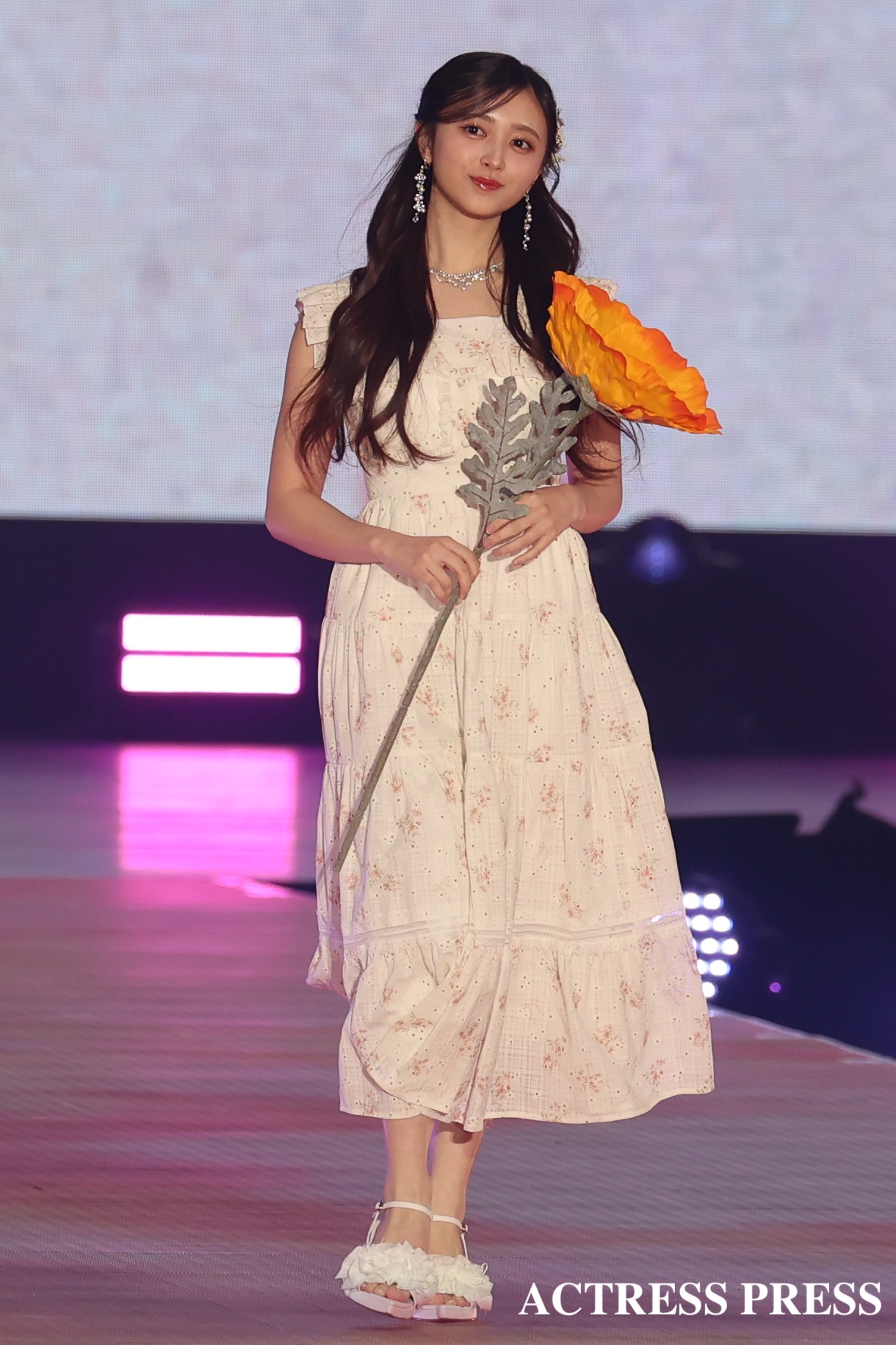 井上和（乃木坂46） ／2026年4月18日、国立代々木競技場第一体育館にて開催の『Rakuten GirlsAward 2026 SPRING/SUMMER』撮影：ACTRESS PRESS編集部