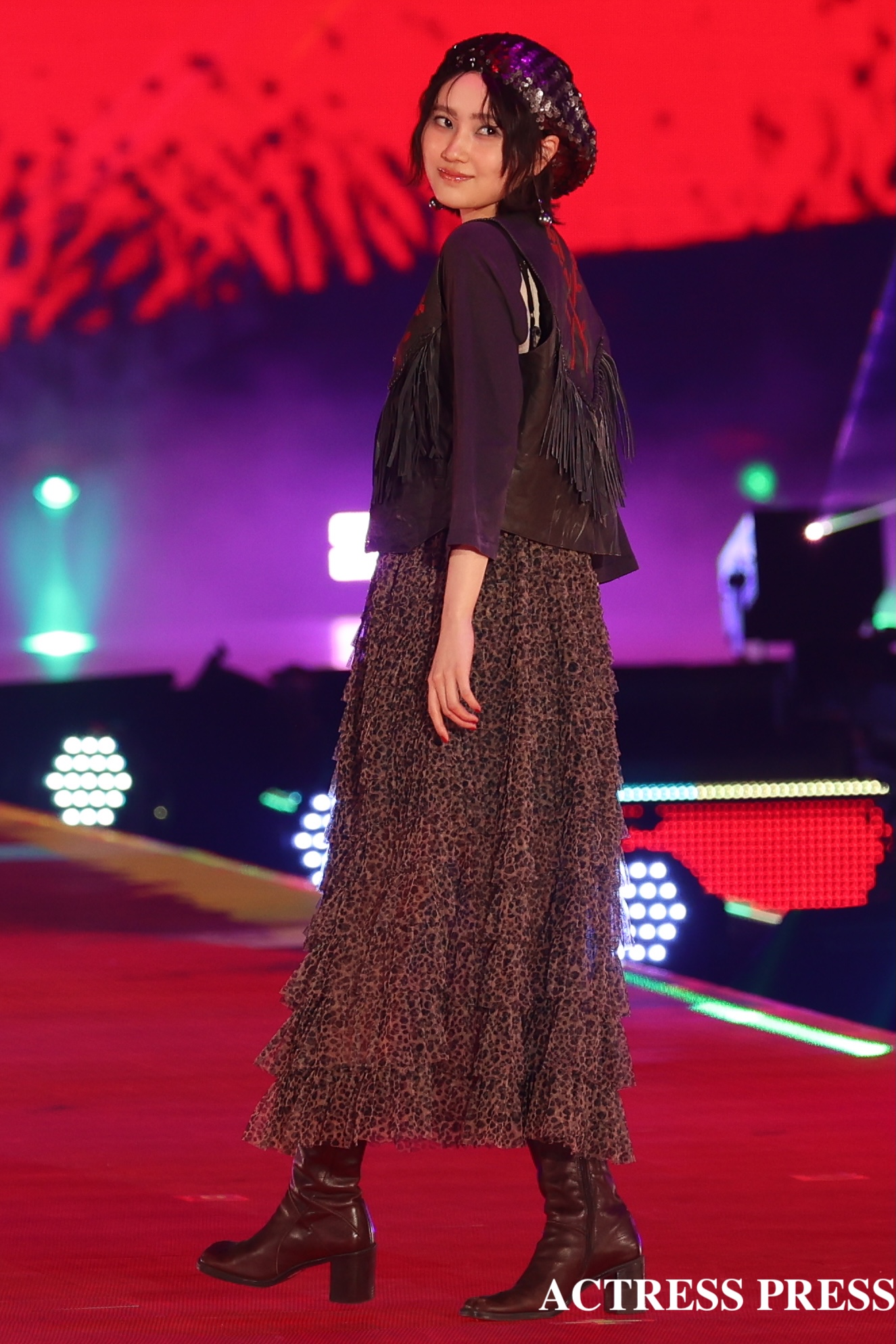 的野美青　櫻坂46 ／2026年4月18日、国立代々木競技場第一体育館にて開催の『Rakuten GirlsAward 2026 SPRING/SUMMER』撮影：ACTRESS PRESS編集部