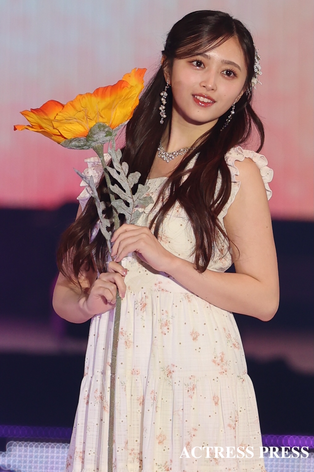 井上和（乃木坂46） ／2026年4月18日、国立代々木競技場第一体育館にて開催の『Rakuten GirlsAward 2026 SPRING/SUMMER』撮影：ACTRESS PRESS編集部