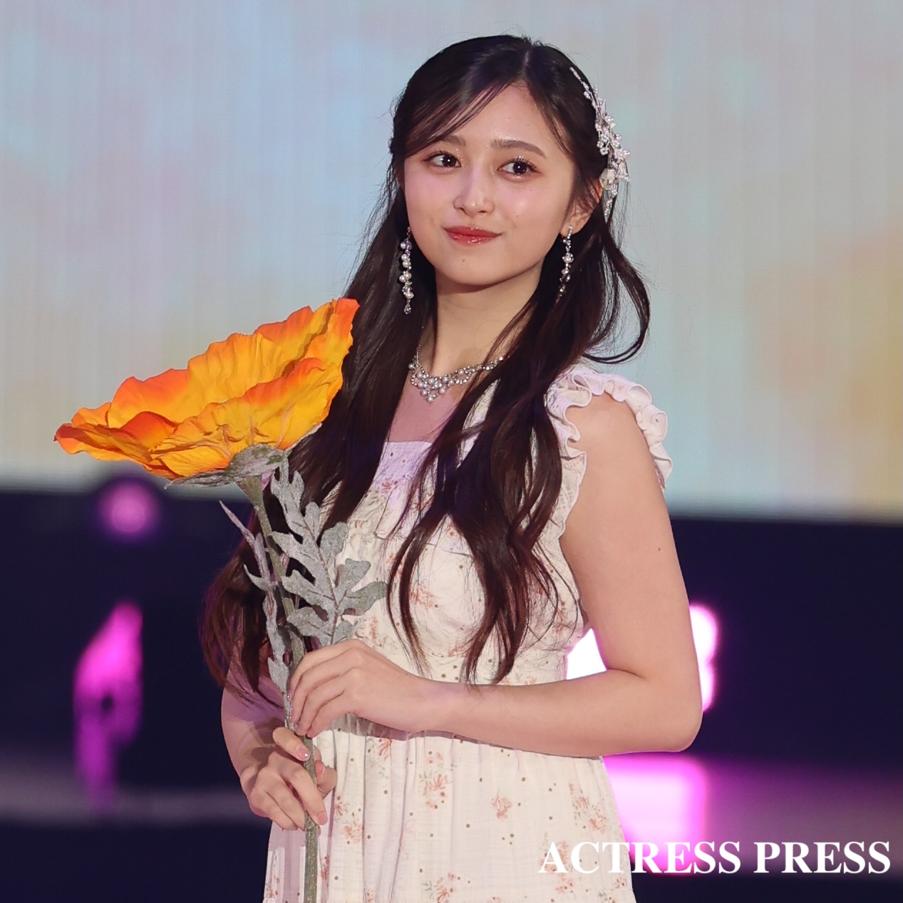 井上和（乃木坂46） ／2026年4月18日、国立代々木競技場第一体育館にて開催の『Rakuten GirlsAward 2026 SPRING/SUMMER』撮影：ACTRESS PRESS編集部