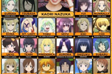 名塚佳織さん、41歳のお誕生日おめでとうございます🎉