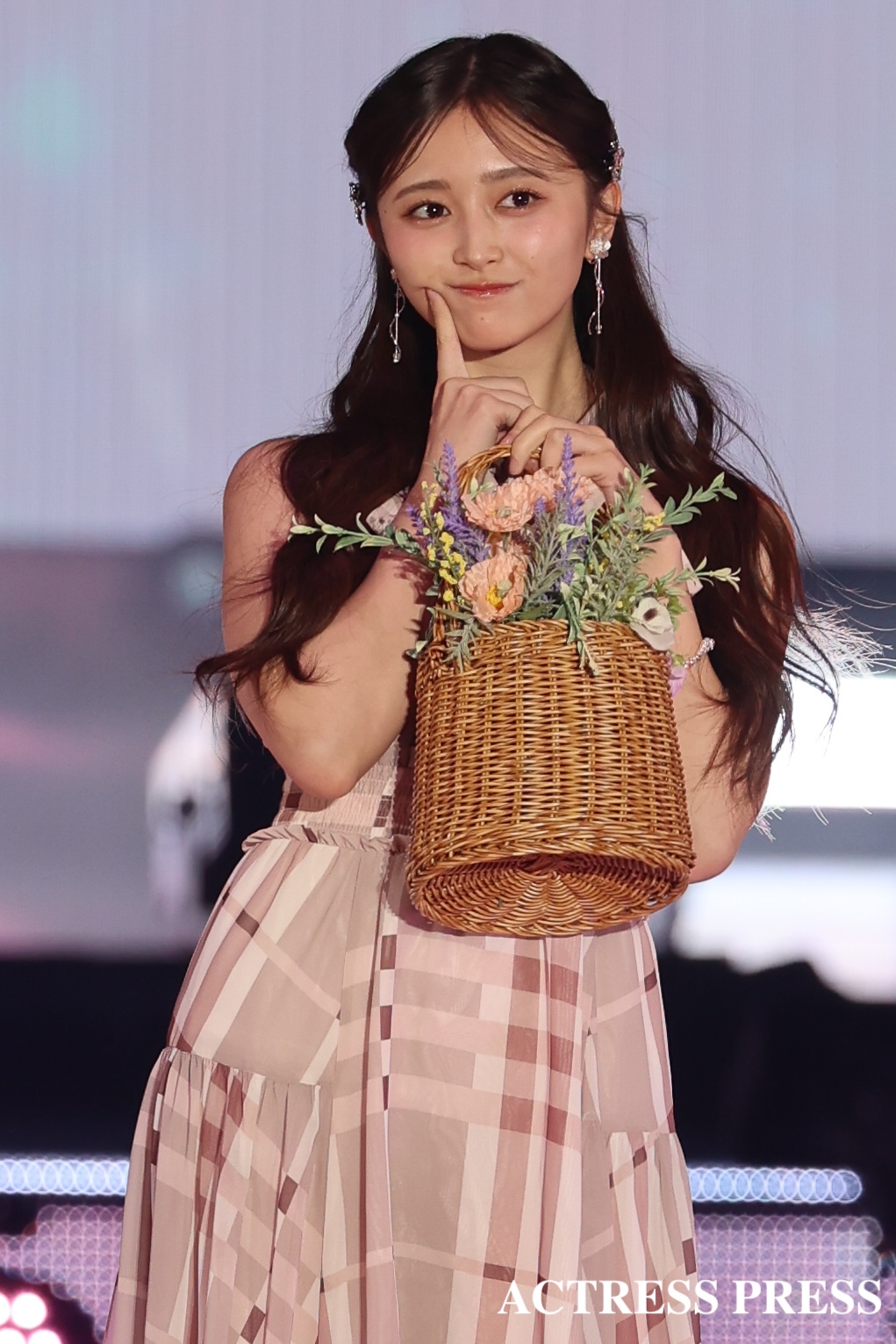 井上和（乃木坂46） ／2026年4月18日、国立代々木競技場第一体育館にて開催の『Rakuten GirlsAward 2026 SPRING/SUMMER』撮影：ACTRESS PRESS編集部