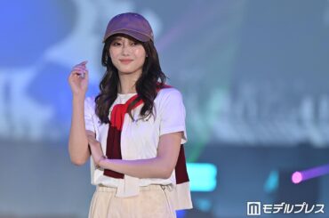 櫻坂46田村保乃、ロングスカートで大人っぽい雰囲気「お姉さん感溢れてる」「可愛すぎる」と絶賛の声【ガルアワ2026SS】 - モデルプレス