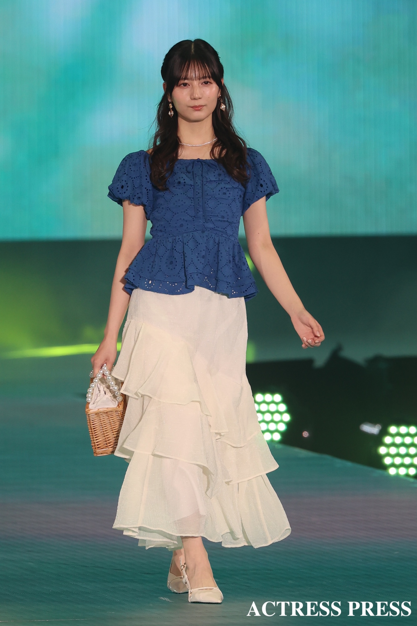 小坂菜緒（日向坂46）／2026年4月18日、国立代々木競技場第一体育館にて開催の『Rakuten GirlsAward 2026 SPRING/SUMMER』撮影：ACTRESS PRESS編集部