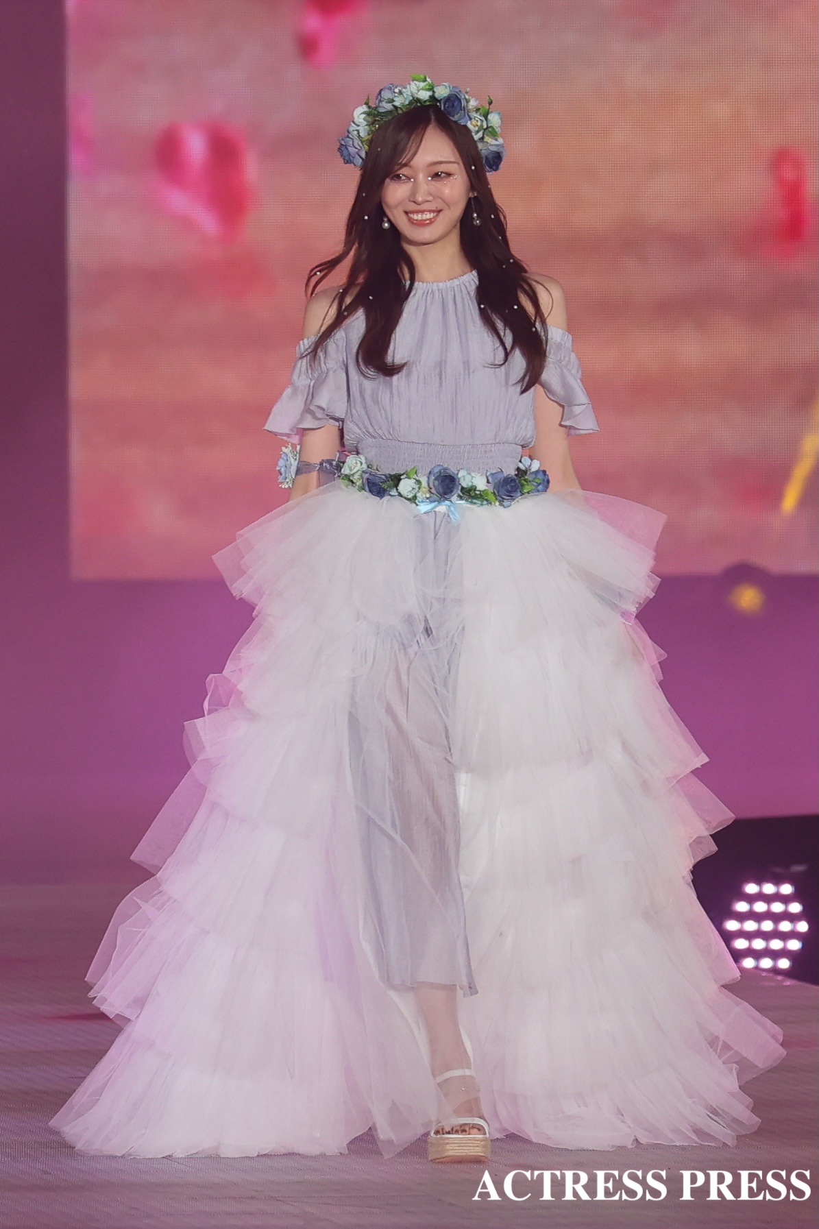 梅澤美波（乃木坂46） ／2026年4月18日、国立代々木競技場第一体育館にて開催の『Rakuten GirlsAward 2026 SPRING/SUMMER』撮影：ACTRESS PRESS編集部