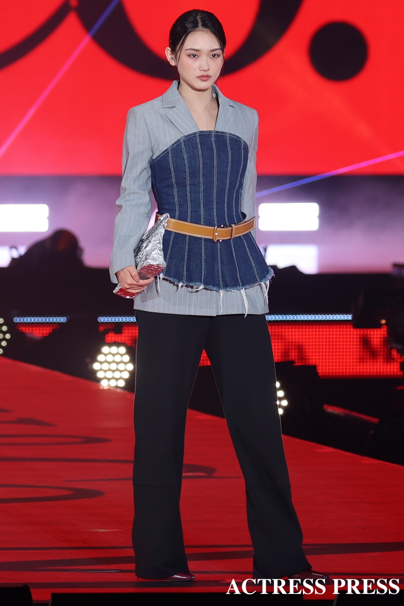 櫻坂46　山﨑天 ／2026年4月18日、国立代々木競技場第一体育館にて開催の『Rakuten GirlsAward 2026 SPRING/SUMMER』撮影：ACTRESS PRESS編集部